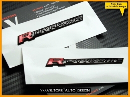 Range Rover R-DYNAMIC / R-Dynamic Logo Amblem Seti