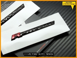 Range Rover R-DYNAMIC / R-Dynamic Logo Amblem Seti