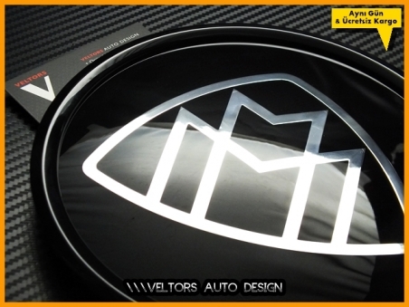 Mercedes MAYBACH Siyah Ön Izgara MAYBACH Logo Amblem