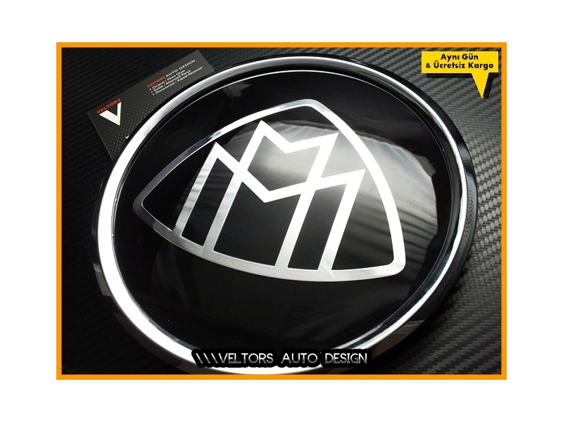 Mercedes MAYBACH Ön Izgara MAYBACH Logo Amblem Mercedes MAYBACH Ön Izgara MAYBACH Logo Amblem