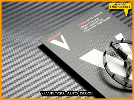 Mercedes Piano Black / Parlak Siyah Airbag Direksiyon Logo Amblem