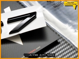 Audi Piano Black / Parlak Siyah A7 S Line S7 Bagaj Yazı Logo Amblem