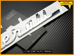 Maserati Bagaj Yazı Maserati Logo Amblem