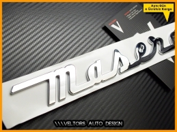 Maserati Bagaj Yazı Maserati Logo Amblem