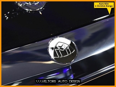 Mercedes Maybach Kaput Izgara Logo Amblem