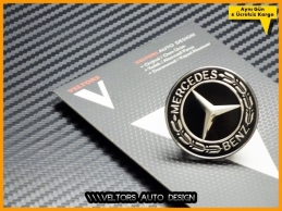 Mercedes W205 W213 W222 Kaput Izgara Logo Amblem