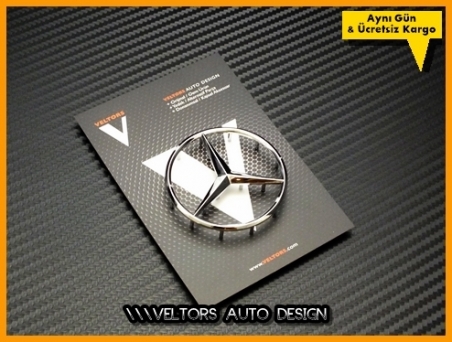 Mercedes Airbag Direksiyon Logo Amblem