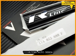 VW Passat B8 ve B8.5 Orjinal R line Yan Çamurluk Logo Amblem Seti VW Passat B8 ve B8.5 Orjinal R line Yan Çamurluk Logo Amblem Seti