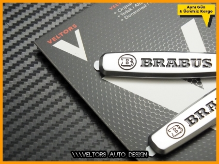 Mercedes BRABUS Koltuk Döşeme Logo Amblem Seti