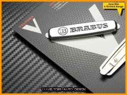 Mercedes BRABUS Koltuk Döşeme Logo Amblem Seti