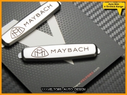 Mercedes MAYBACH Koltuk Döşeme Logo Amblem Seti