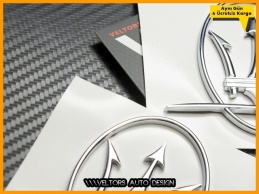 Maserati Yan Maserati Logo Amblem Seti