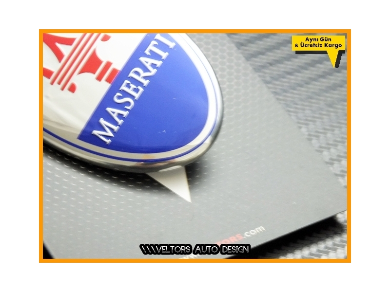 Maserati Kaput Yazı Maserati Logo Amblem Maserati Kaput Yazı Maserati Logo Amblem