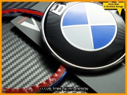 BMW Ön Kaput Arka Bagaj Logo Amblem Halka Seti