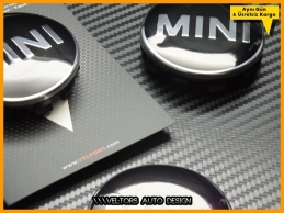 Mini Logo Amblem Yeni Nesil Jant Göbeği Göbek Kapak Seti