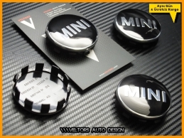 Mini Logo Amblem Yeni Nesil Jant Göbeği Göbek Kapak Seti
