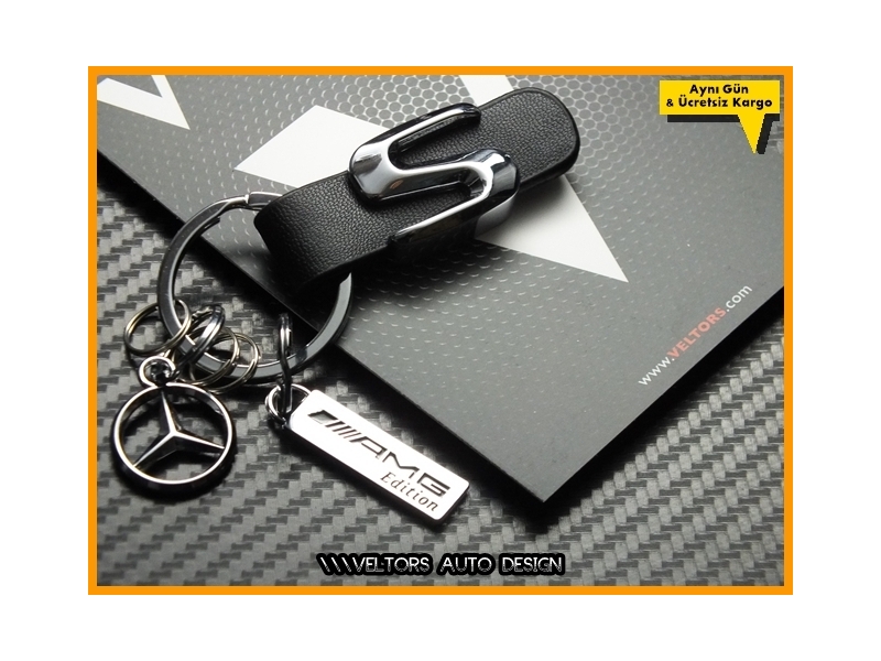 Mercedes S Class Serisi S Class AMG Logo Amblem Anahtarlık