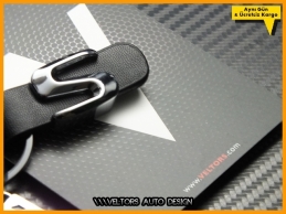 Mercedes S Class Serisi S Class AMG Logo Amblem Anahtarlık