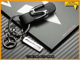 Mercedes S Class Serisi S Class AMG Logo Amblem Anahtarlık