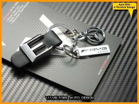 Mercedes E Class Serisi S Class AMG Logo Amblem Anahtarlık