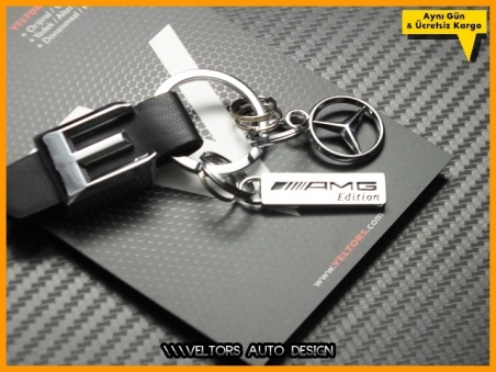 Mercedes E Class Serisi S Class AMG Logo Amblem Anahtarlık