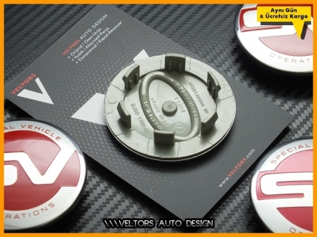 Range Rover SV Logo Amblem Jant Göbeği Göbek Kapak Seti