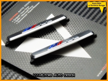 BMW M Technic M Logo Amblem M Koltuk Döşeme Logo Amblem Seti