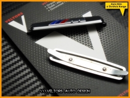 BMW M Technic M Logo Amblem M Koltuk Döşeme Logo Amblem Seti