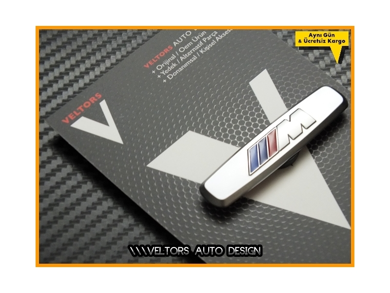 BMW M Torpido Kokpit Plaket Logo Amblem BMW M Torpido Kokpit Plaket Logo Amblem