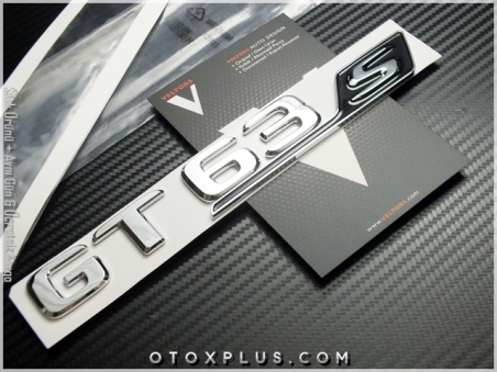 Mercedes GT 63 S / GT63S Bagaj Logo Amblem Seti