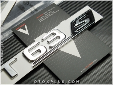 Mercedes GT 63 S / GT63S Bagaj Logo Amblem Seti