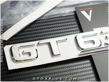 Mercedes GT 63 S / GT63S Bagaj Logo Amblem Seti