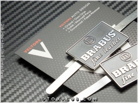 Mercedes BRABUS Logo Amblem BRABUS Koltuk Döşeme Logo Amblem Seti