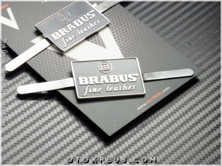 Mercedes BRABUS Logo Amblem BRABUS Koltuk Döşeme Logo Amblem Seti