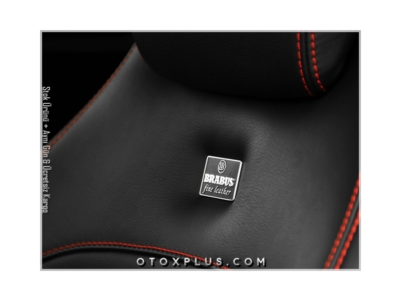 Mercedes BRABUS Logo Amblem BRABUS Koltuk Döşeme Logo Amblem Seti