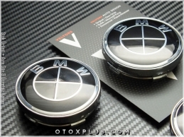 BMW Logo Amblem Parlak Siyah / Glossy Black Jant Göbeği Göbek Kapak BMW Logo Amblem Parlak Siyah / Glossy Black Jant Göbeği Göbek Kapak