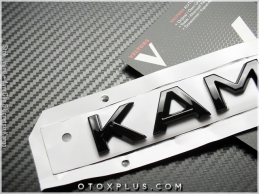 Skoda Siyah / Black KAMIQ Bagaj Yazı KAMIQ Logo Amblem