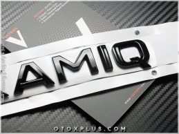Skoda Siyah / Black KAMIQ Bagaj Yazı KAMIQ Logo Amblem