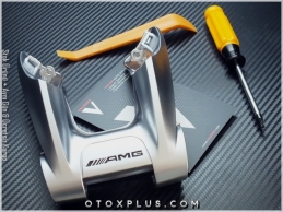 Mercedes AMG Direksiyon Köprü Eki Yazı Logo Amblem