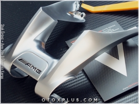 Mercedes AMG Direksiyon Köprü Eki Yazı Logo Amblem