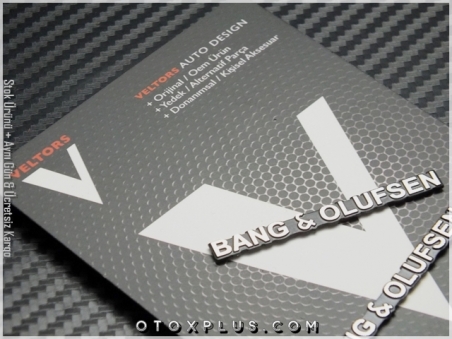 Mercedes Bang & Olufsen Stereo Hoparlör Logo Amblem Seti