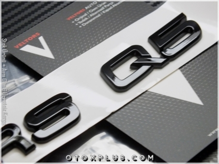 Audi Q5 Black / Siyah RSQ5 Bagaj Yazı logo Amblem