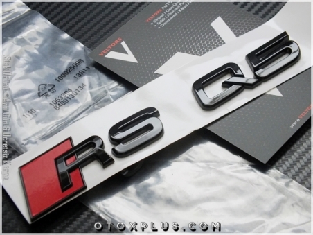 Audi Q5 Black / Siyah RSQ5 Bagaj Yazı logo Amblem