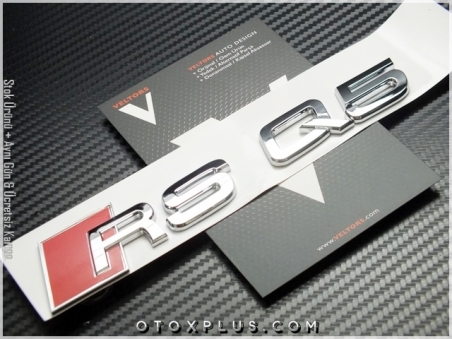 Audi Q5 Serisi RSQ5 Bagaj Yazı logo Amblem