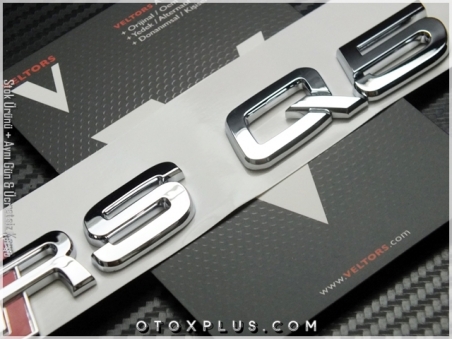 Audi Q5 Serisi RSQ5 Bagaj Yazı logo Amblem