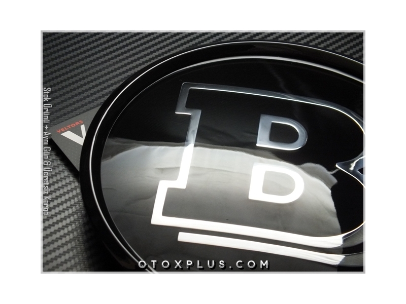 Mercedes BRABUS Ön Izgara Brabus Logo Amblem