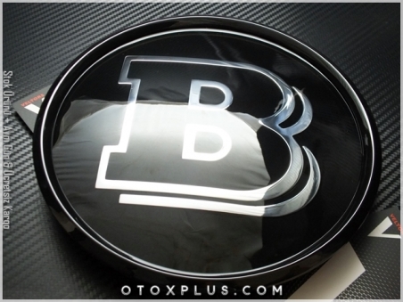 Mercedes BRABUS Ön Izgara Brabus Logo Amblem