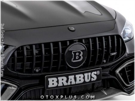Mercedes GLC GLE W166 W167 GLS BRABUS Ön Izgara Brabus Logo Amblem