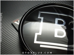 Mercedes GLC GLE W166 W167 GLS BRABUS Ön Izgara Brabus Logo Amblem Mercedes GLC GLE W166 W167 GLS BRABUS Ön Izgara Brabus Logo Amblem