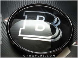 Mercedes GLC GLE W166 W167 GLS BRABUS Ön Izgara Brabus Logo Amblem Mercedes GLC GLE W166 W167 GLS BRABUS Ön Izgara Brabus Logo Amblem